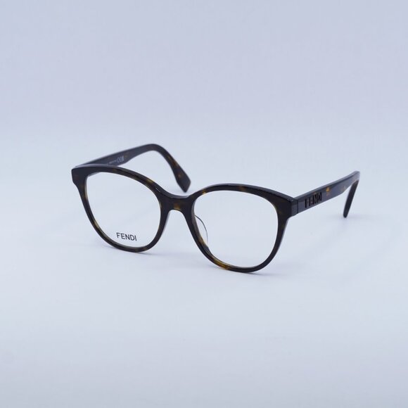 ?️ New Fendi FE50024I 053 Eyeglasses - Dark Havana Frame 52mm main image 6